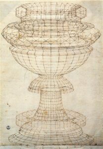 Vase in perspective Paolo Uccello, Early Renaissance