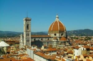 The Duomo Florence View of Filippo Brunelleschi's dome, which marked the beginning of the Renaissance in Florence