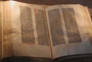 what is a book Gutenberg Bible