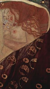 Danae Gustave Klimt -detail