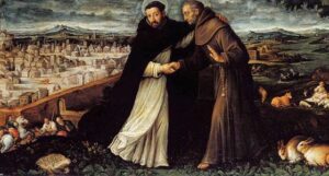 Saint Dominic and Saint Francis, Angelo Lion, Basilica dei Santi Giovanni e Paolo, Venice