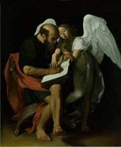 Saint Matthew and the Angel Caravaggio