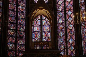 Characteristics of gothic - stained glass