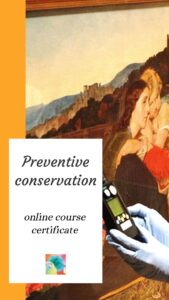 Preventive conservation online course