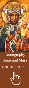 cover of online course Iconography Jesus and Mary