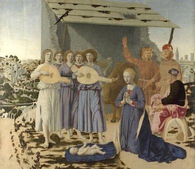 The Nativity | Natividade Piero de la Francesca