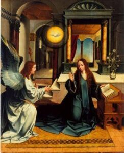 iconography classes online annunciation