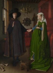 The Arnolfini Portrait by Jan van Eyck, 1434