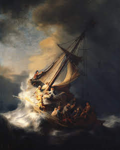 Christ in the Storm on the Sea of Galilee 