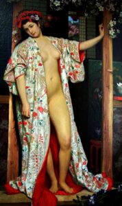Tissot – La Japonaise au Bain (1864), Musée des Beaux arts de Dijon