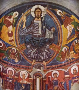 Saint symbols Sant Climent de Taüll, 1123