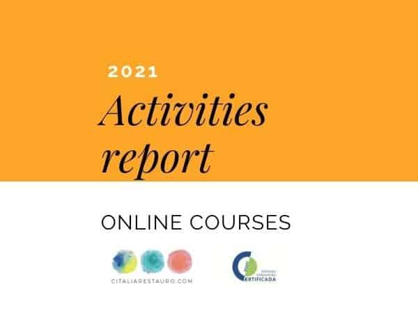 e learning activities report