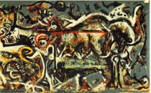 Jackson Pollock The she wolf, 1943, Museum of Modern Art (MoMA), New York City, NY, US