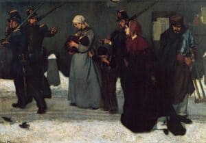 Alfred Stevens What is Called Vagrancy or, The Hunters of Vincennes