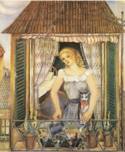 Anita Malfatti paintings , Chanson de Montmartre, 1926, private collection