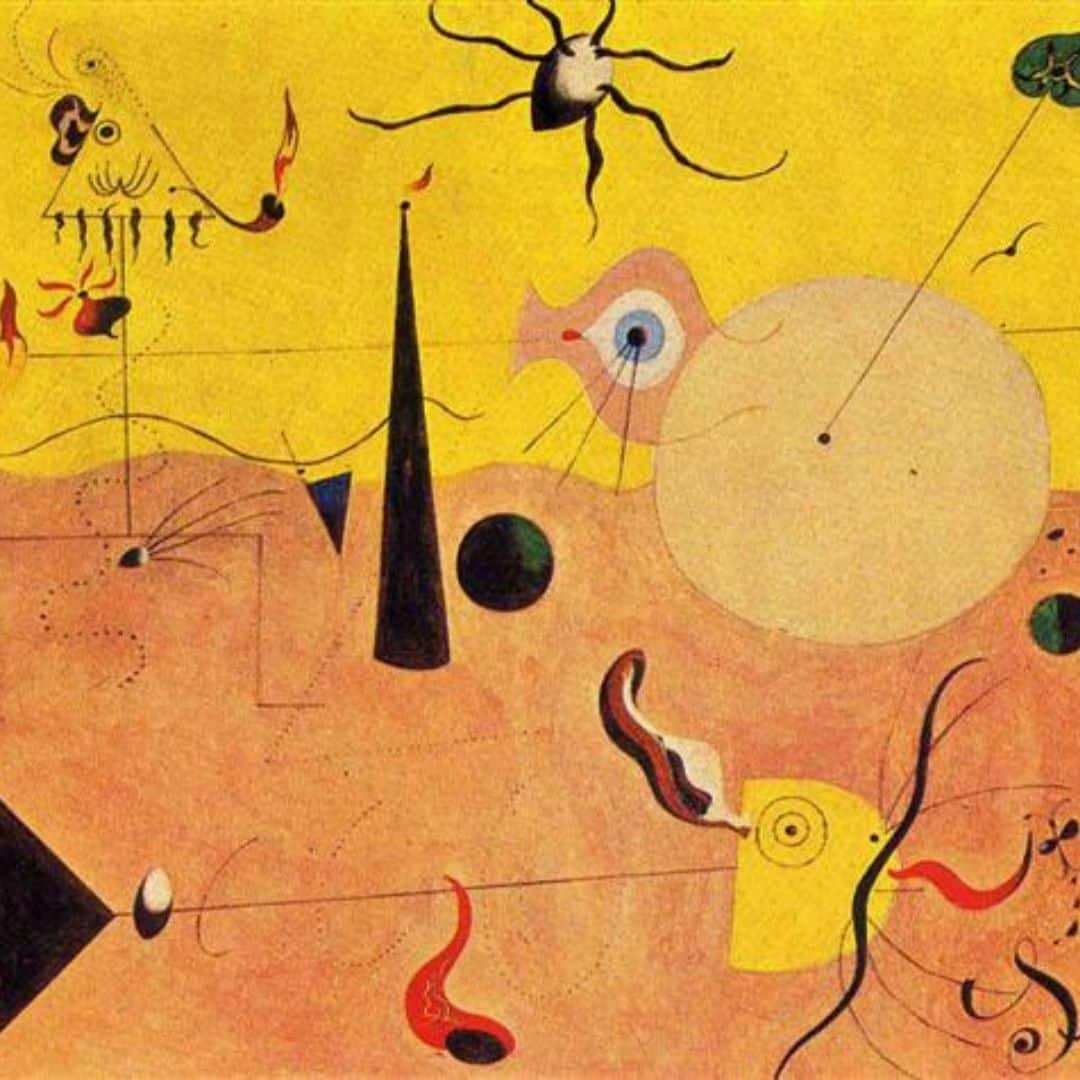 surrealist art by Juan Miró