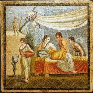 A meal in Ancient Rome