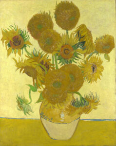 Sunflowers by van gogh | Los girasoles de van Gogh