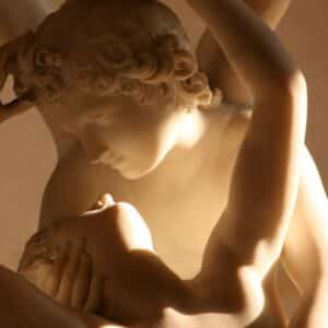 sculpture Eros and Psiche