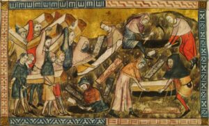 Middle ages time period - black death