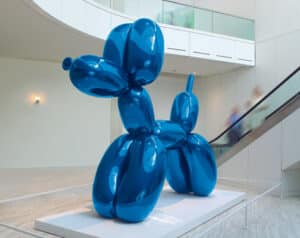 Balloon Dog (blue), Jeff Koons, 2022
