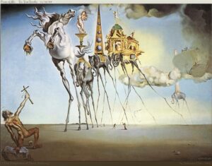 The Temptation of St. Anthony, Salvador Dalí, 1946