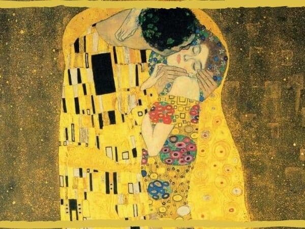 A new post about The Kiss by Gustave Klimt - 1 of the most beautiful and romantic paintings in modern art