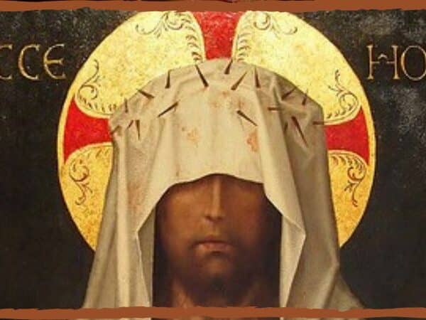 Ecce Homo - representation of Jesus with crown of thorns
