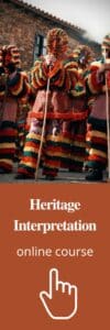 Cover - online course Heritage Interpretation