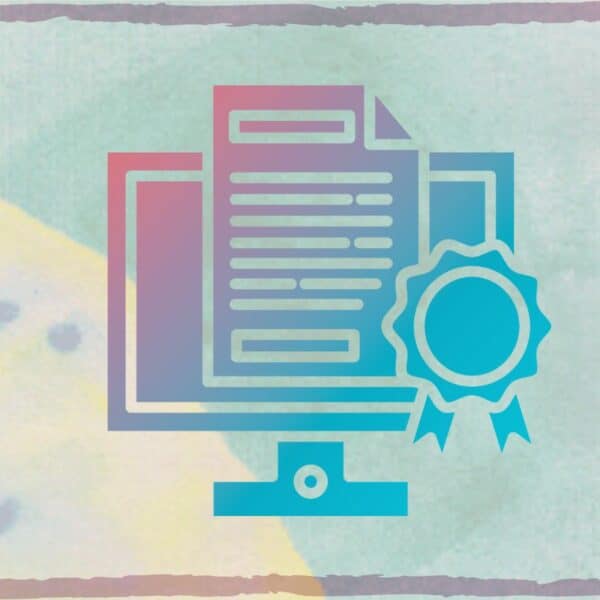 informative page about course certificate