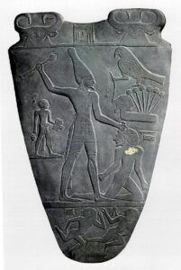 pelette of the first king of Egypt