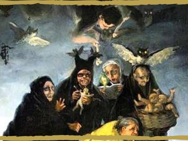 Witches by Francisco de Goya