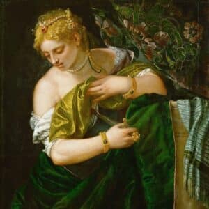 painting by Veronese using green