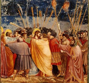 The Kiss of Judas by Giotto