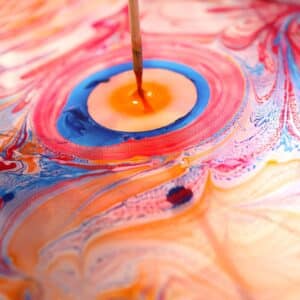 Marbling paper techniques