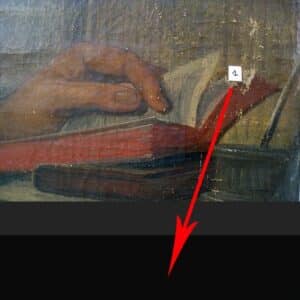 stratigraphic painting sample collection