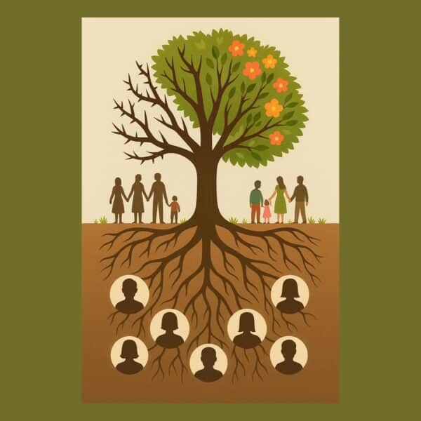 cover of a post about what is genealogy