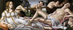 Venus and Marth by Sandro Botticelli